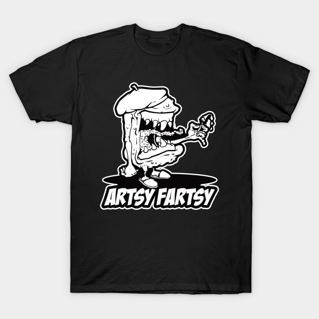 Artsy Fartsy T-Shirt by artwork-a-go-go